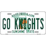 Go Knights Novelty Metal License Plate 24" x 12" (LLP)