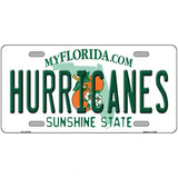 Hurricanes Novelty Metal License Plate 24" x 12" (LLP)