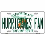 Hurricanes Fan Novelty Metal License Plate 24" x 12" (LLP)