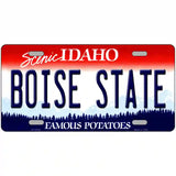 Boise State Novelty Metal License Plate 24" x 12" (LLP)