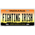 Fighting Irish Novelty Metal License Plate Tag 24" x 12" (LLP)