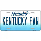 Kentucky Fan Novelty Metal License Plate Tag 24" x 12" (LLP)