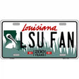 LSU Fan Novelty Metal License Plate Tag 24" x 12" (LLP)