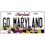 Go Maryland Novelty Metal License Plate Tag 24" x 12" (LLP)