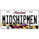 Midshipmen Novelty Metal License Plate Tag 24" x 12" (LLP)