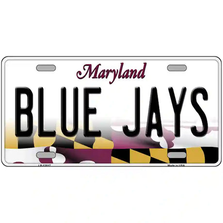 Blue Jays Novelty Metal License Plate 24" x 12" (LLP)