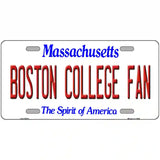 Boston College Fan Novelty Metal License Plate 24" x 12" (LLP)