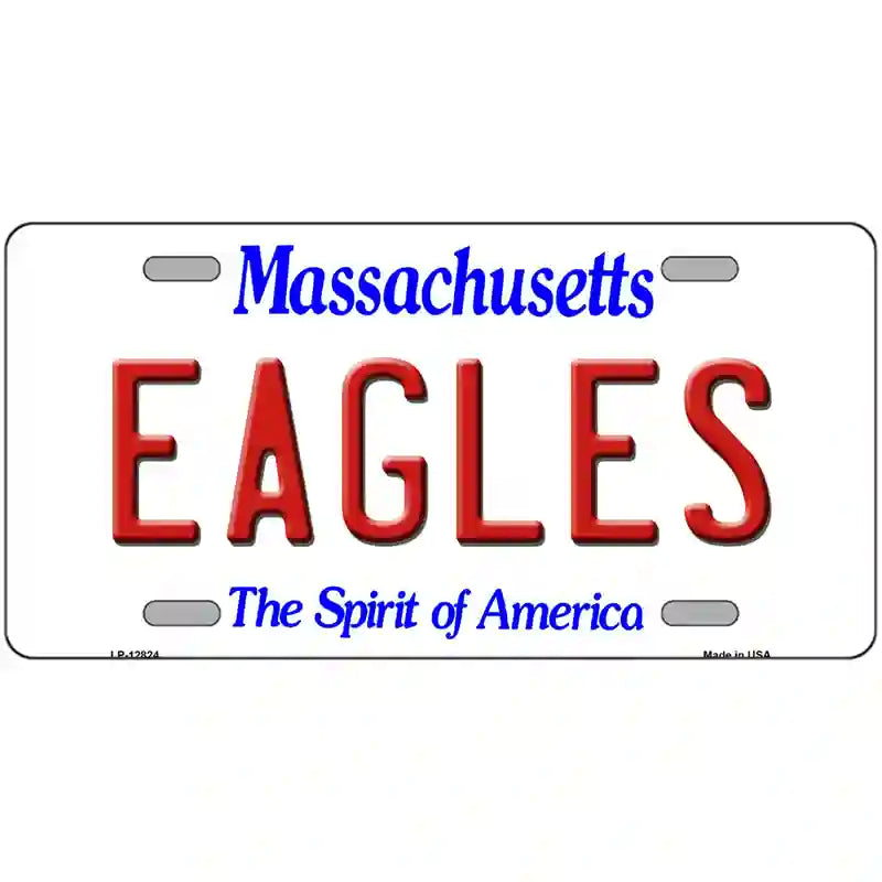 Eagles Novelty Metal License Plate 24" x 12" (LLP)