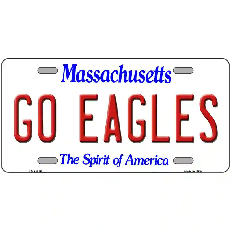 Go Eagles Novelty Metal License Plate 24" x 12" (LLP)