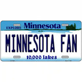 Minnesota Fan Novelty Metal License Plate 24" x 12" (LLP)