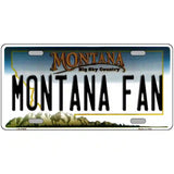 Montana Fan Novelty Metal License Plate 24" x 12" (LLP)