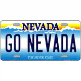 Go Nevada Novelty Metal License Plate 24" x 12" (LLP)