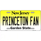 Princeton Fan Novelty Metal License Plate 24" x 12" (LLP)