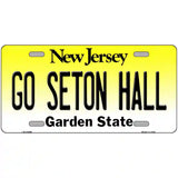 Go Seton Hall Novelty Metal License Plate 24" x 12" (LLP)