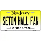 Seton Hall Fan Novelty Metal License Plate 24" x 12" (LLP)