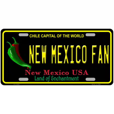 New Mexico Fan Novelty Metal License Plate 24" x 12" (LLP)