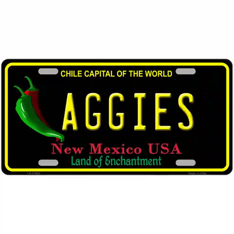 Aggies Novelty Metal License Plate 24" x 12" (LLP)