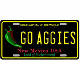 Go Aggies Novelty Metal License Plate 24" x 12" (LLP)