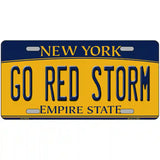 Go Red Storm Novelty Metal License Plate 24" x 12" (LLP)