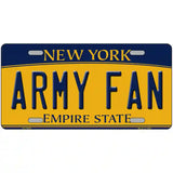 Army Fan Novelty Metal License Plate 24" x 12" (LLP)