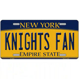 Black Knights Fan Novelty Metal License Plate 24" x 12" (LLP)