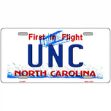 Univ North Carolina Novelty Metal License Plate 24" x 12" (LLP)