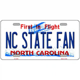 North Carolina State Fan Novelty Metal License Plate 24" x 12" (LLP)