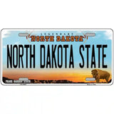 North Dakota State Novelty Metal License Plate 24" x 12" (LLP)