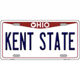 Kent State Novelty Metal License Plate 24" x 12" (LLP)