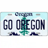 Go Oregon Novelty Metal License Plate 24" x 12" (LLP)