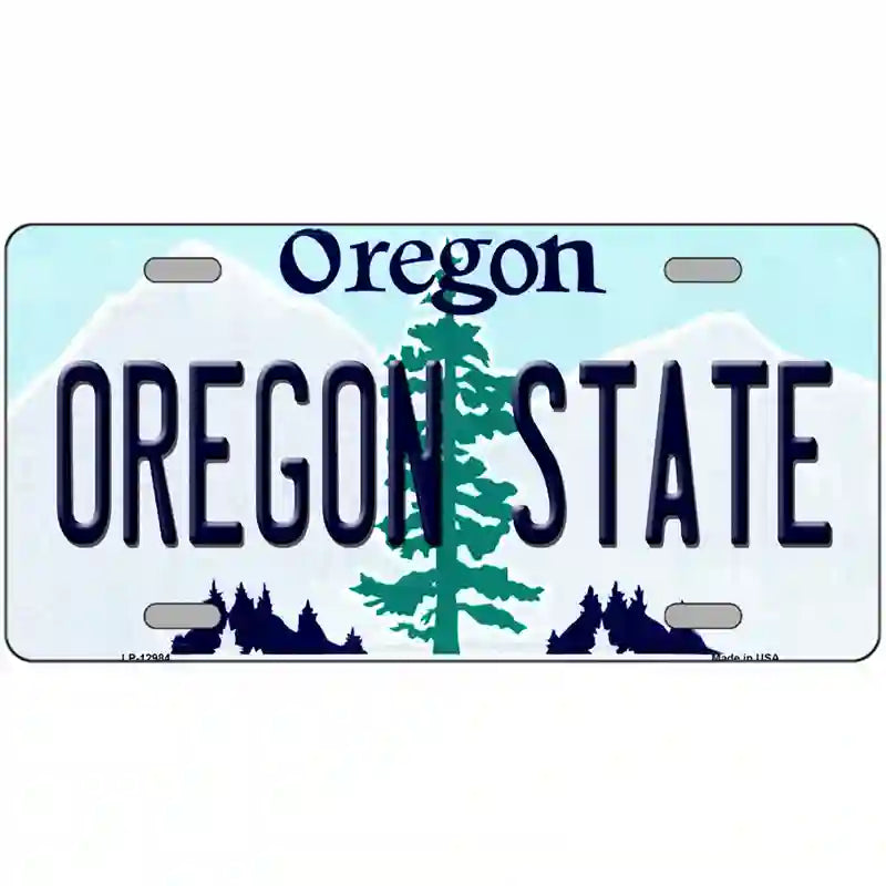 Oregon State Novelty Metal License Plate 24" x 12" (LLP)