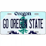 Go Oregon State Novelty Metal License Plate 24" x 12" (LLP)