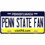 Penn State Fan Novelty Metal License Plate 24" x 12" (LLP)