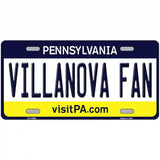 Villanova Fan Novelty Metal License Plate 24" x 12" (LLP)