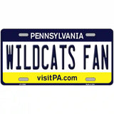 Wildcats Fan Pennsylvania Novelty Metal License Plate 24" x 12" (LLP)