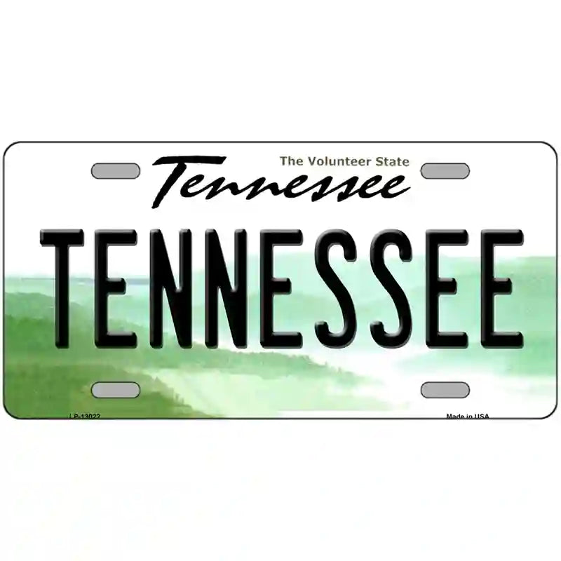 Tennessee Novelty Metal License Plate 24" x 12" (LLP)