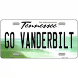 Go Vanderbilt Novelty Metal License Plate 24" x 12" (LLP)