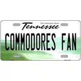 Commodores Fan Novelty Metal License Plate 24" x 12" (LLP)