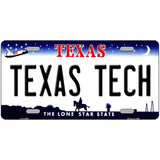 Texas Tech Novelty Metal License Plate 24" x 12" (LLP)