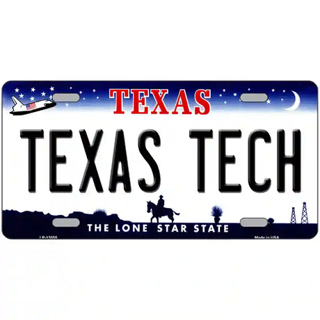 Texas Tech Novelty Metal License Plate 24" x 12" (LLP)