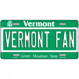 Vermont Fan Novelty Metal License Plate 24" x 12" (LLP)