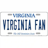 Virginia Fan Novelty Metal License Plate 24" x 12" (LLP)