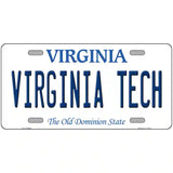 Virginia Tech Novelty Metal License Plate 24" x 12" (LLP)