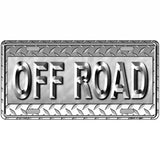 Off Road Novelty Metal License Plate 24" x 12" (LLP)