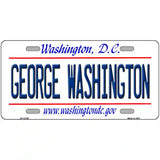 George Washington Novelty Metal License Plate 24" x 12" (LLP)