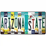 Arizona State Strip Art Novelty Metal License Plate Tag 24" x 12" (LLP)