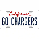 Go Chargers Novelty Metal License Plate Tag 24" x 12" (LLP)