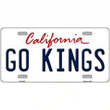 Go Kings Basketball Novelty Metal License Plate Tag 24" x 12" (LLP)