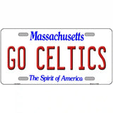 Go Celtics Novelty Metal License Plate Tag 24" x 12" (LLP)