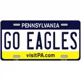 Go Eagles Novelty Metal License Plate Tag 24" x 12" (LLP)